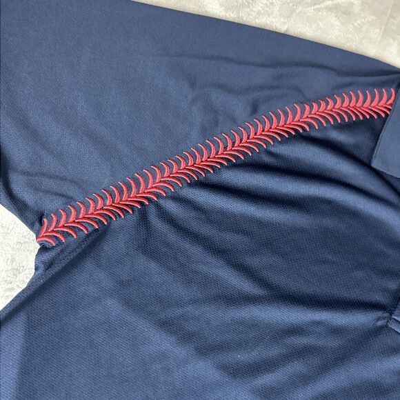 Cooperstown All Star Village Polo Tshirt Adult Large Baseball Sports - Picture 4 of 8